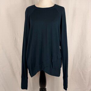 Athleta Women's Sweatshirt | Teal | Medium